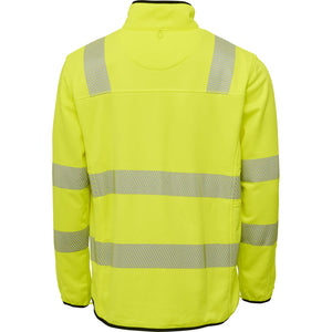 ELKA Rainwear - Visible Xtreme Midlayer Zip-In Jacket - Fluorescent Yellow