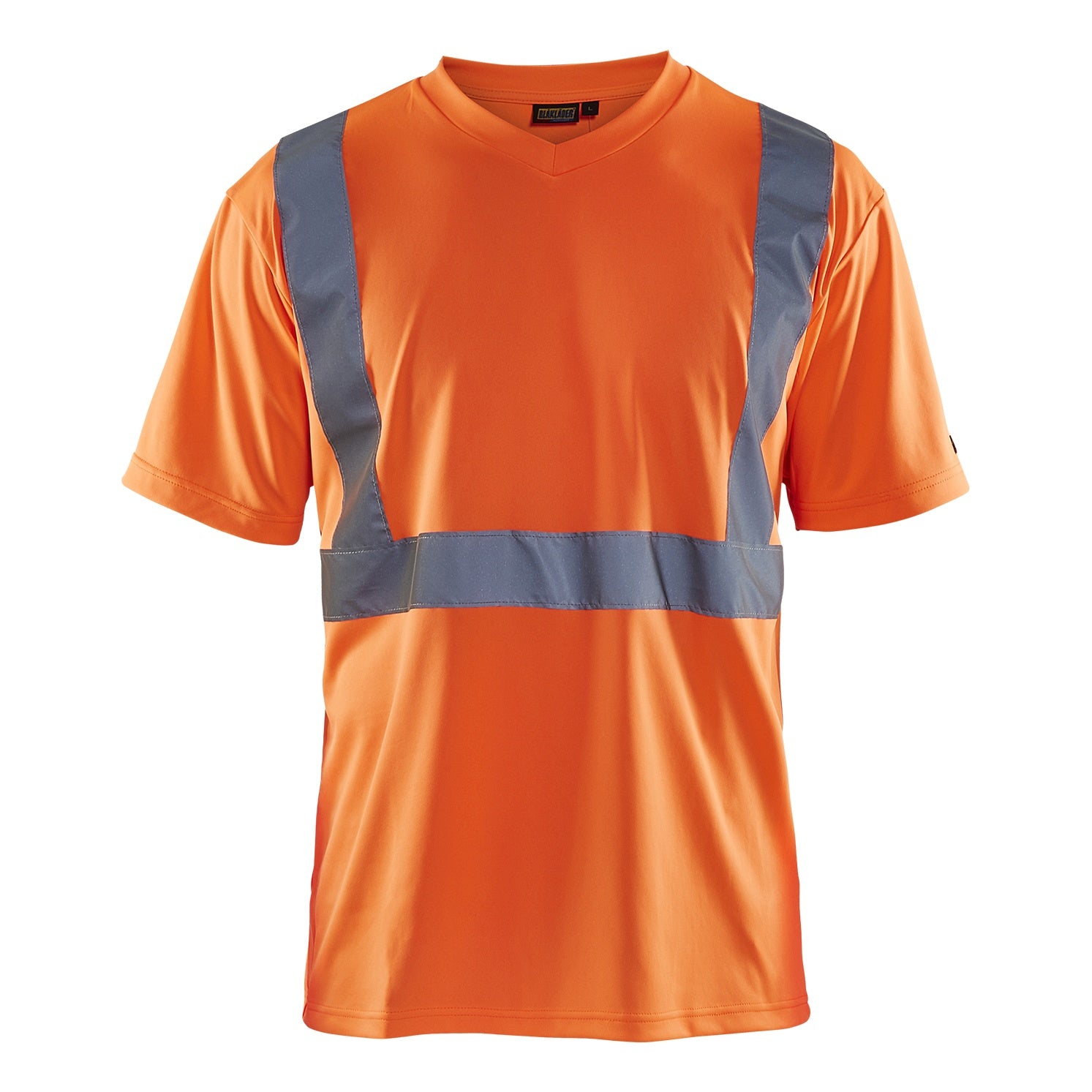 Blaklader BLAKLADER 33131009 Hi Vis T Shirt Hi Vis Reflective Short Sleeve Work T-Shirt MEN - 100% Polyester - 331310095300
