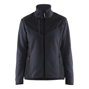 Blaklader BLAKLADER 59432536 Women's Knitted Jacket with Softshell Work Jacket WOMEN - Stretch Fabric - 594325368699