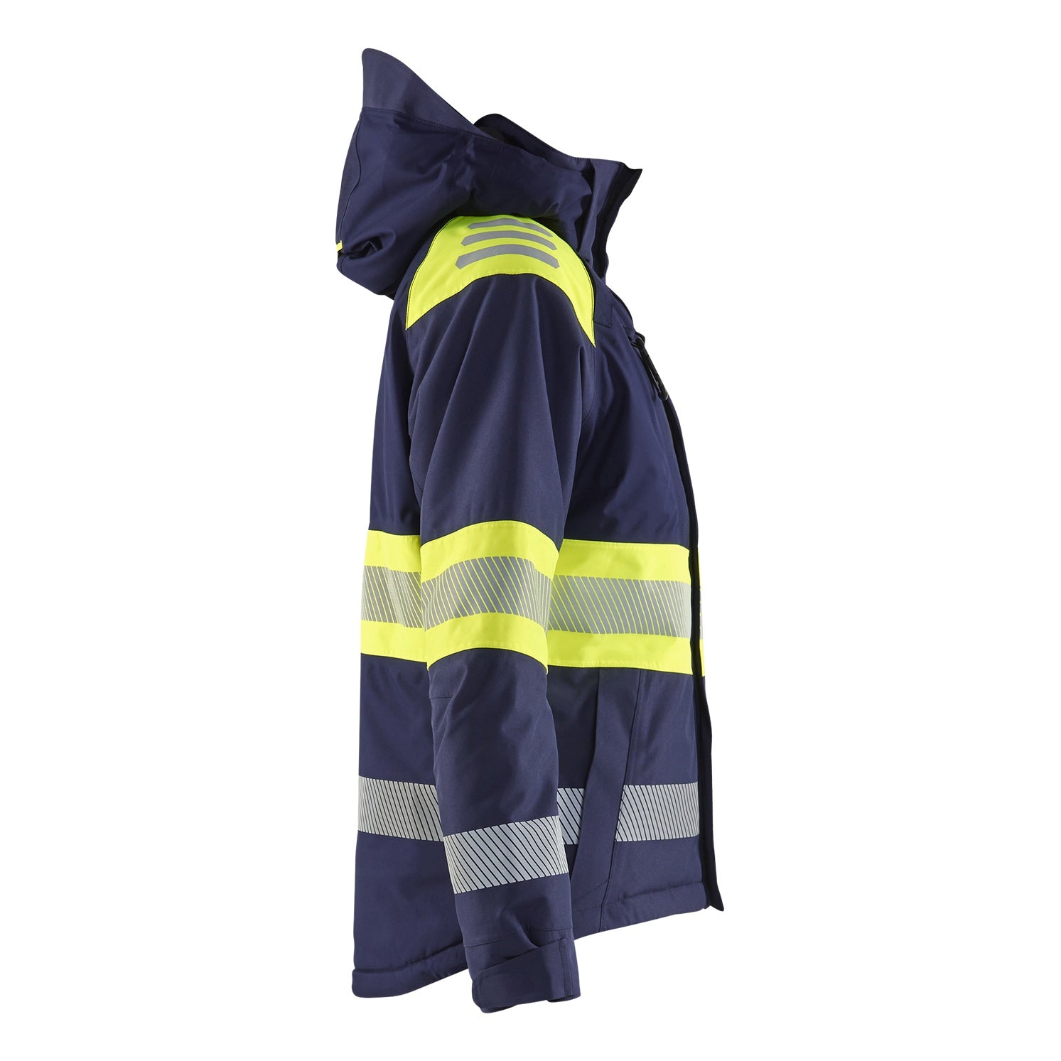 Blaklader BLAKLADER 44701977 Women’s Hi Vis Winter Jacket Hi Vis Reflective Work Jacket WOMEN - Waterproof - 447019778933_CR