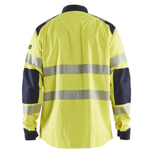 Blaklader BLAKLADER 32391517 Multinorm shirt Hi Vis Reflective Long Sleeve Work Shirt MEN - Flame Retardant - 323915173389_2 