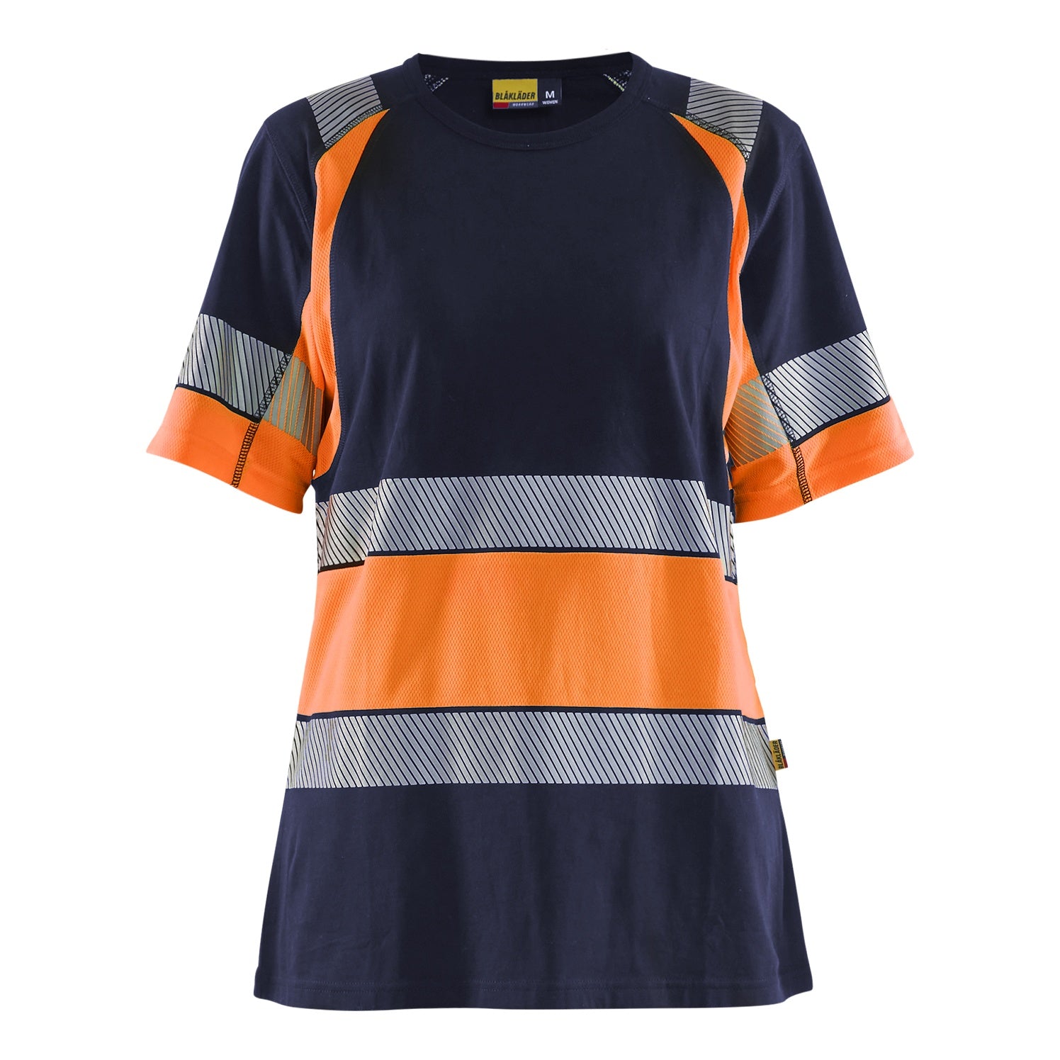 Blaklader BLAKLADER 34101030 Women’s Hi Vis T Shirt Hi Vis Reflective Short Sleeve Work T-Shirt WOMEN - 100% Cotton - 341010308853