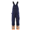 Blaklader BLAKLADER 26621800 Hi Vis Bib overall Hi Vis Reflective Work Bib Trousers Men - Class 1 Certified - 266218008953
