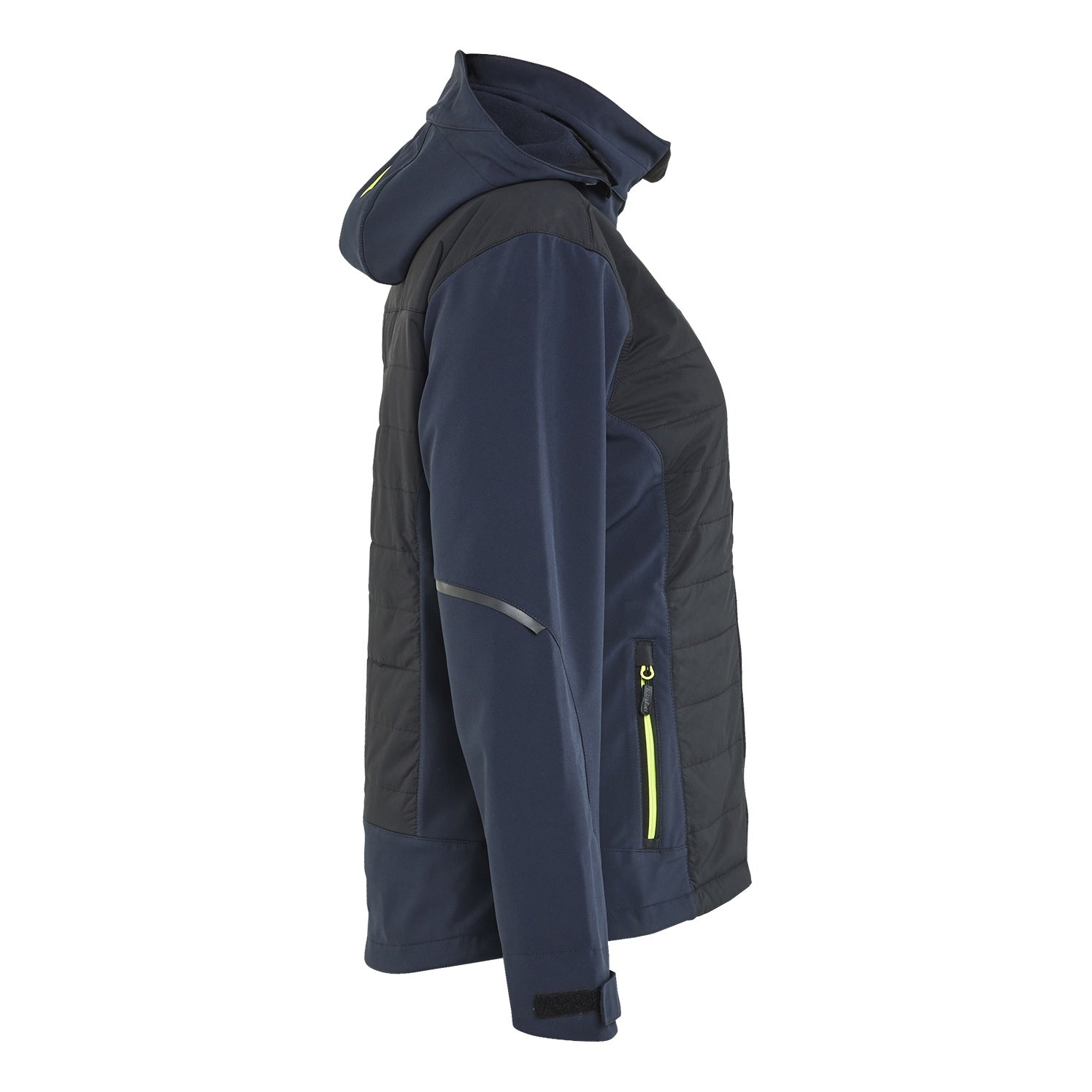 Blaklader BLAKLADER 47332513 Women's Hybrid Jacket Hi Vis Reflective Softshell Work Jacket WOMEN - Waterproof - 473325138633_CR