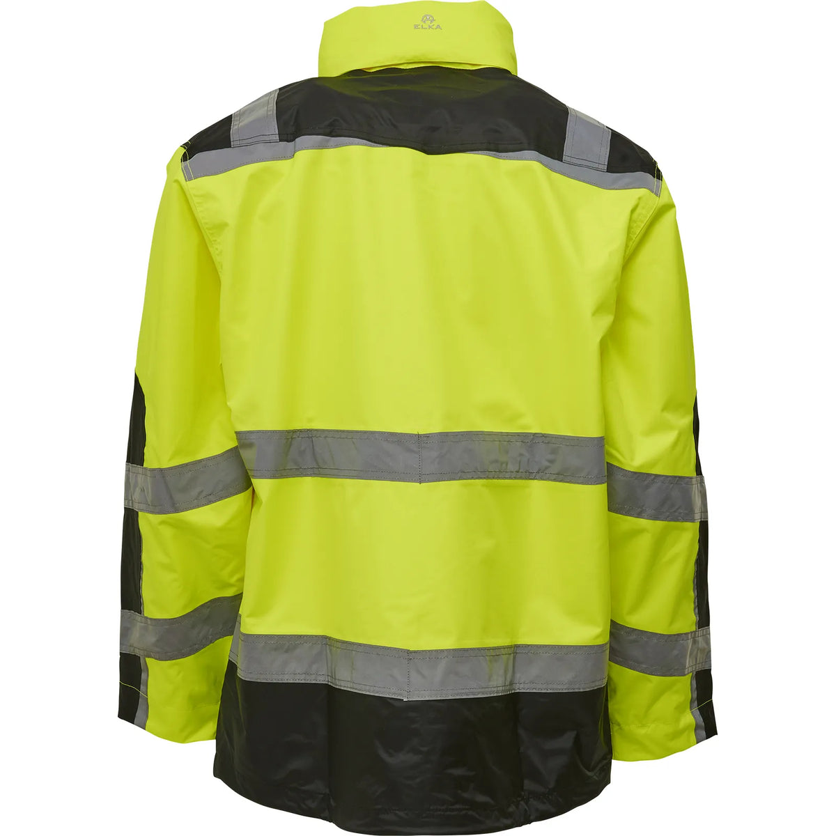 ELKA Rainwear - Visible Xtreme Oxford rain jacket with reflective tape - Fluorescent Yellow/Black
