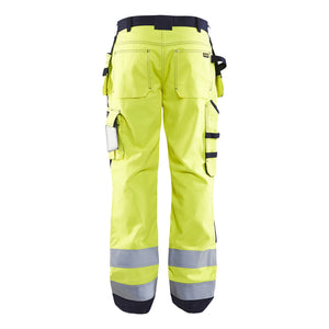Blaklader BLAKLADER 15791514 | Multinorm Craftsman Trousers Hi Vis Reflective Work Trousers Men - Antistatic - 157915143389_CB