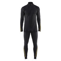 Blaklader 47961075 Flame resistant underwear top half zip, 68% merino wool - 479610759900_FRONT