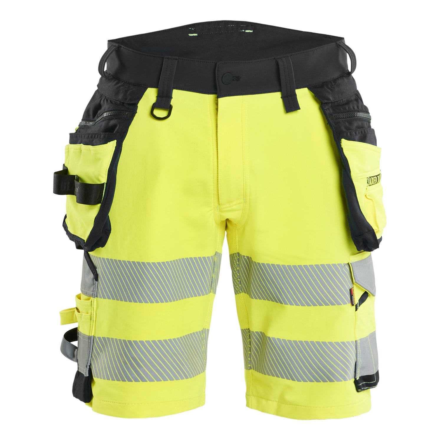 Blaklader BLAKLADER 11201648 Hi Vis shorts 4 way stretch Hi Vis Reflective Work Shorts Men - double weave - 112016483399