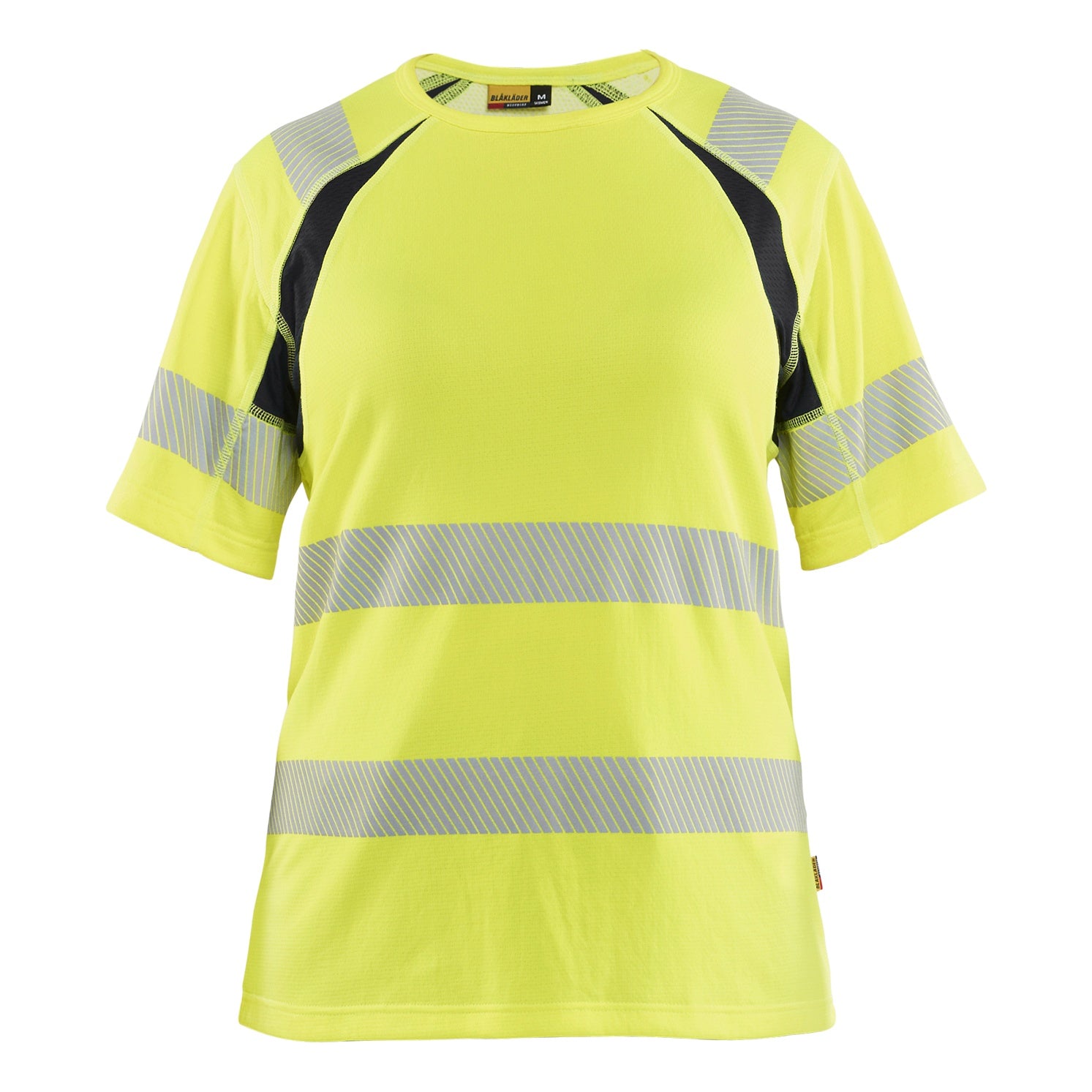 Blaklader BLAKLADER 35032537 Women’s Hi Vis T shirt Hi Vis Reflective Short Sleeve Work T-Shirt WOMEN - Moisture Wicking - 350325373399