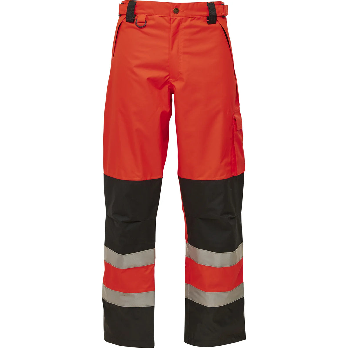 ELKA Rainwear - Visible Xtreme Oxford trousers - Fluorescent Red/Black