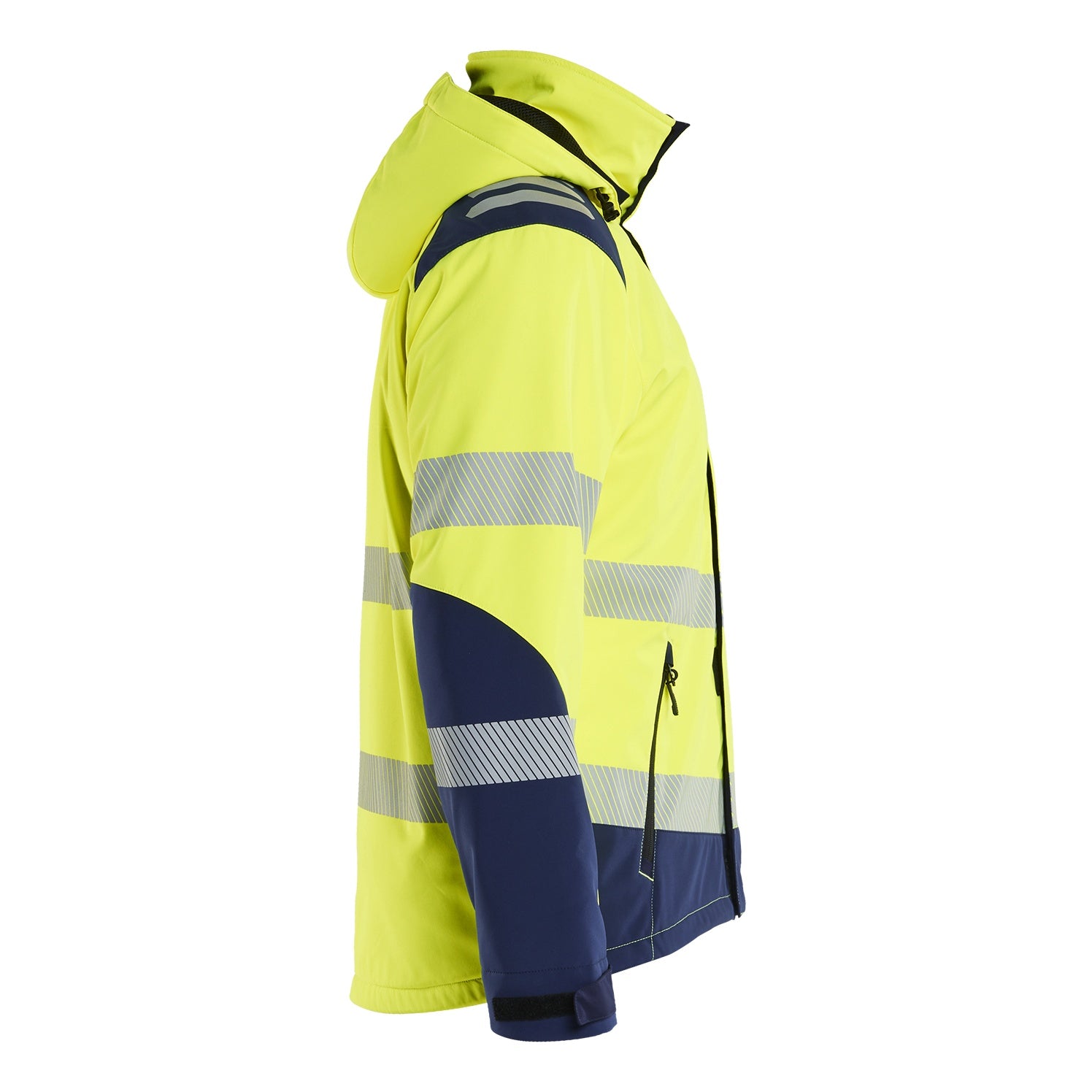 Blaklader BLAKLADER 44002513 Hi vis Lightweight lined Winter Softshell Jacket Work Jacket MEN - Waterproof - 440025133389_CR