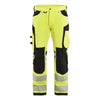 Blaklader BLAKLADER 11971642 | Hi Vis Trousers 4 way stretch Hi Vis Reflective Work Trousers Men - Water Repellent - 119716423399