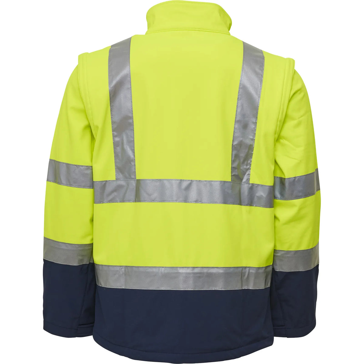 ELKA Rainwear - Visible Xtreme Softshell jacket - Fluorescent Yellow/Navy