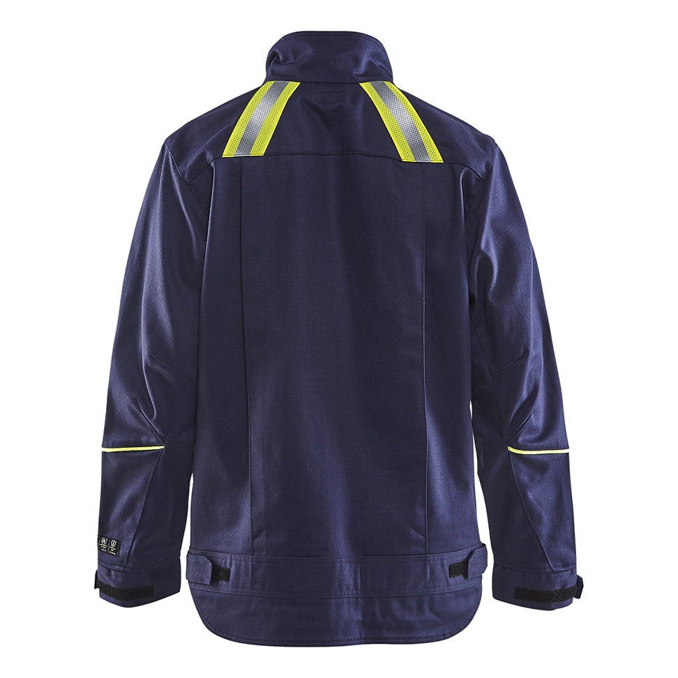 Blaklader BLAKLADER 48011501 Welding Jacket Hi Vis Reflective Welding Jacket MEN - Flame Retardant - 480115018933_CB