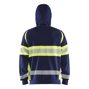 Blaklader BLAKLADER 35521158 Hi Vis Hoodie Hi Vis Reflective Hoodie Work Sweatshirt MEN - 100% Cotton - 355211588933_2_2