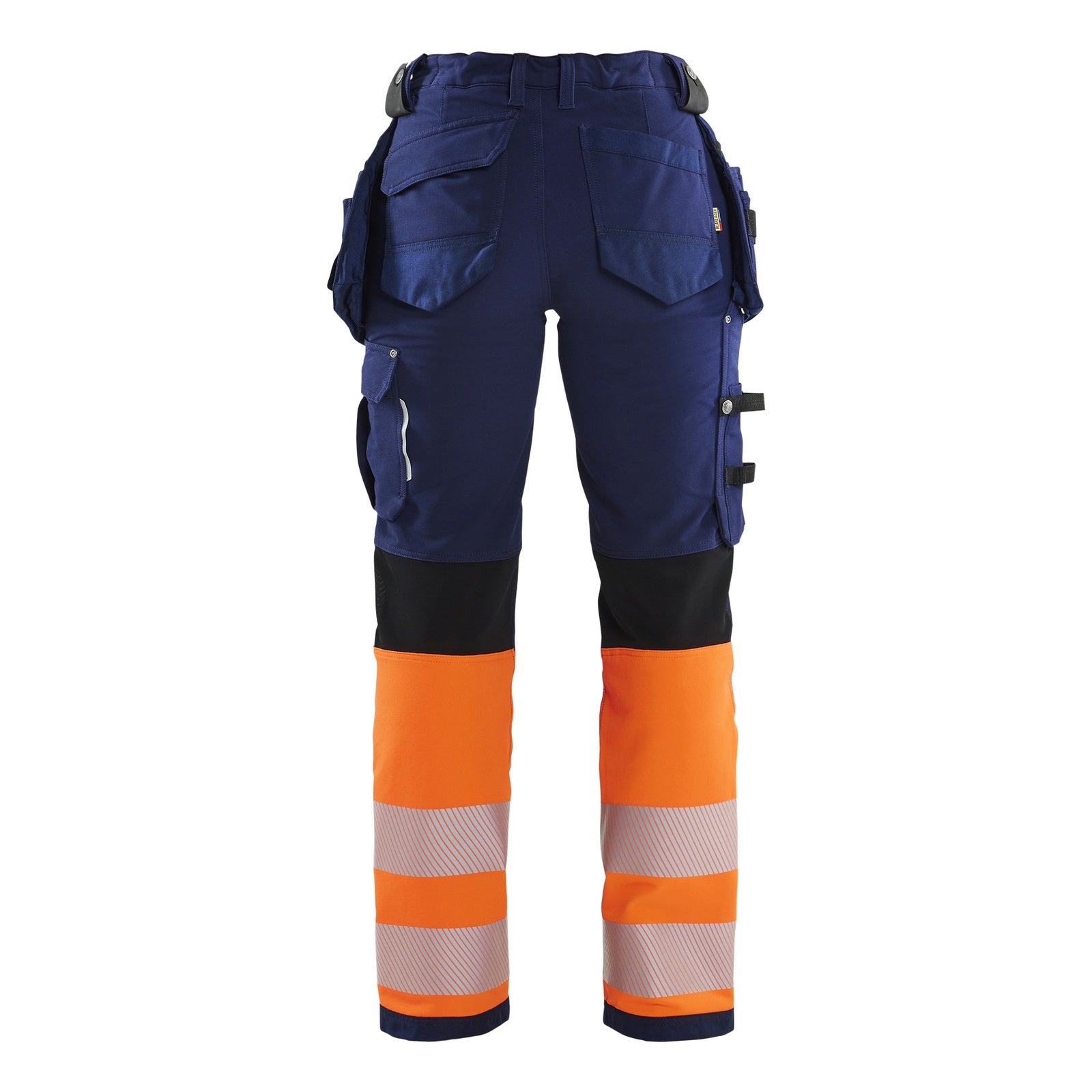 Blaklader BLAKLADER 71931642 | Women's hi vis trouser with 4 way stretch Hi Vis Reflective Work Trousers Women - Water Repellent - 719316428953_2