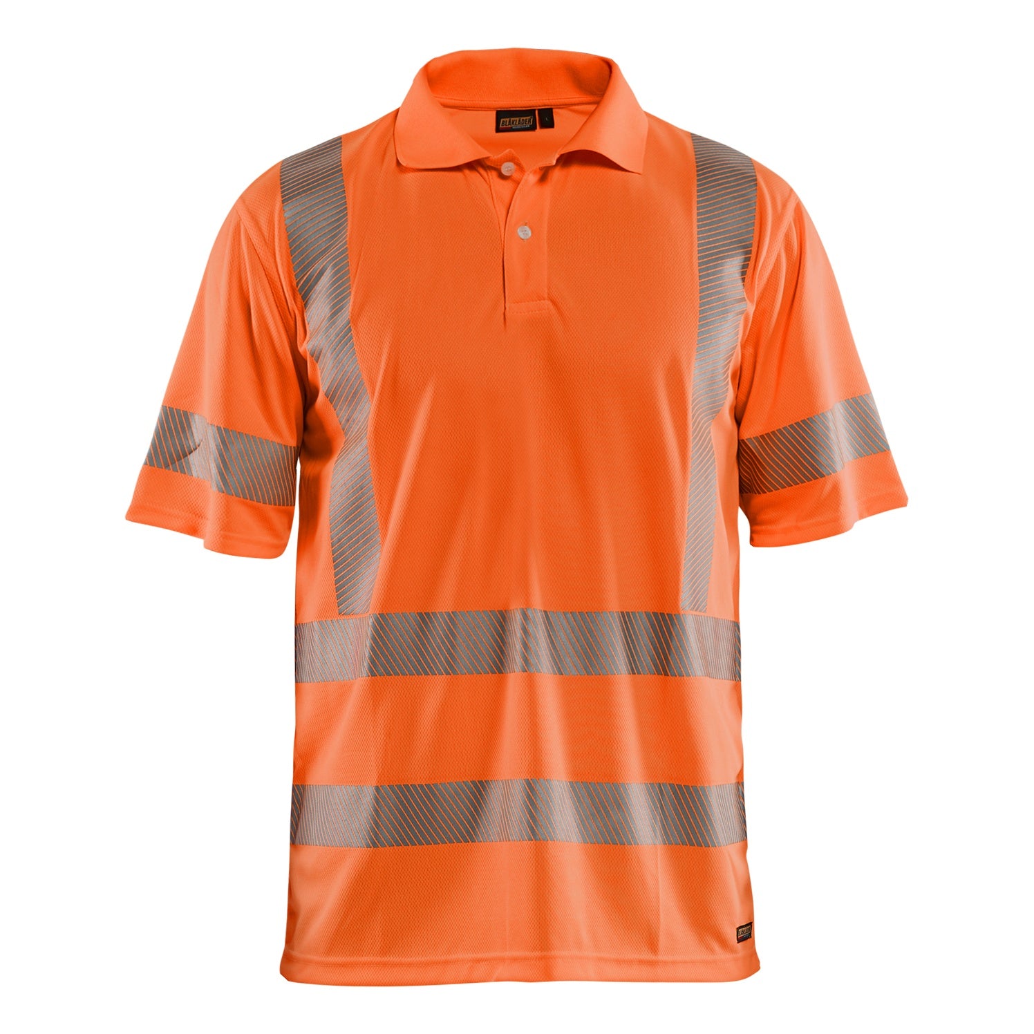 Blaklader BLAKLADER 34281013 UV PROTECTED HI VIS POLO SHIRT Hi Vis Reflective Short Sleeve Work Polo MEN - 100% Polyester - 342810135300