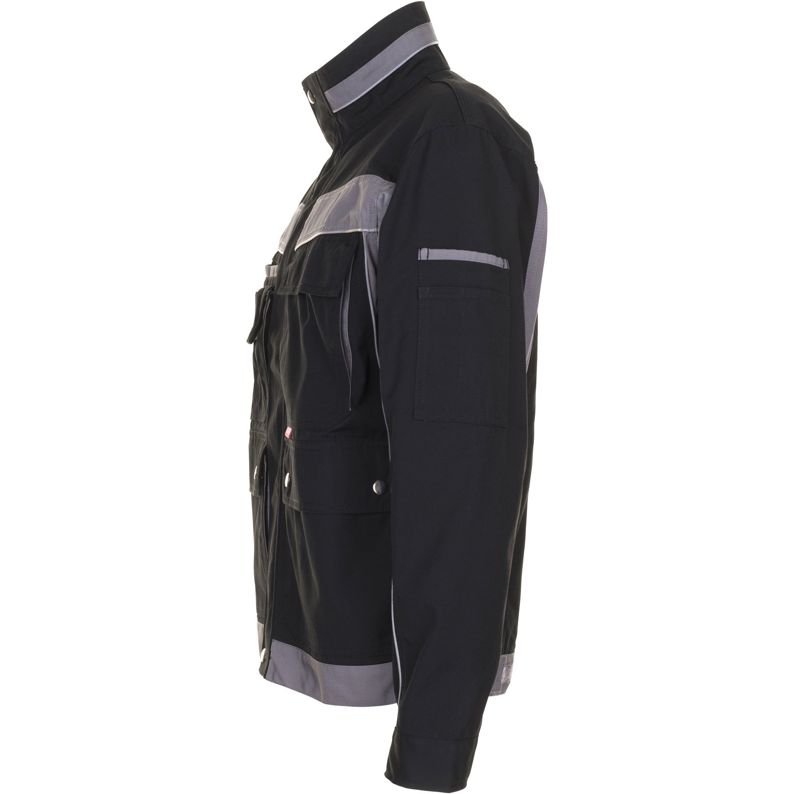 Planam Plaline Waisted Jacket black/zinc - Model view 4