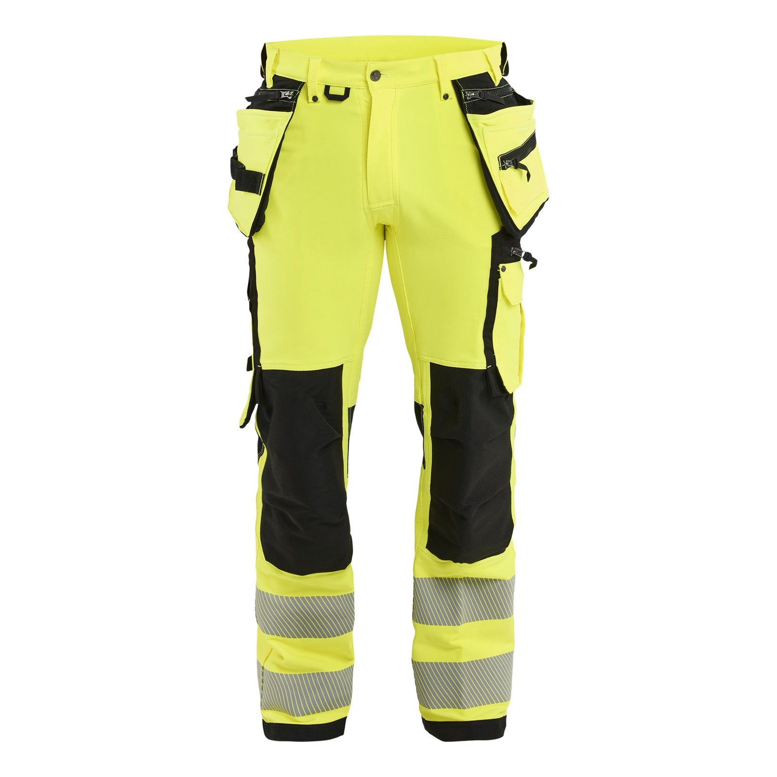 Blaklader BLAKLADER 19971642 | Hi Vis trousers 4 way stretch Hi Vis Reflective Work Trousers Men - Water Repellent - 199716423399