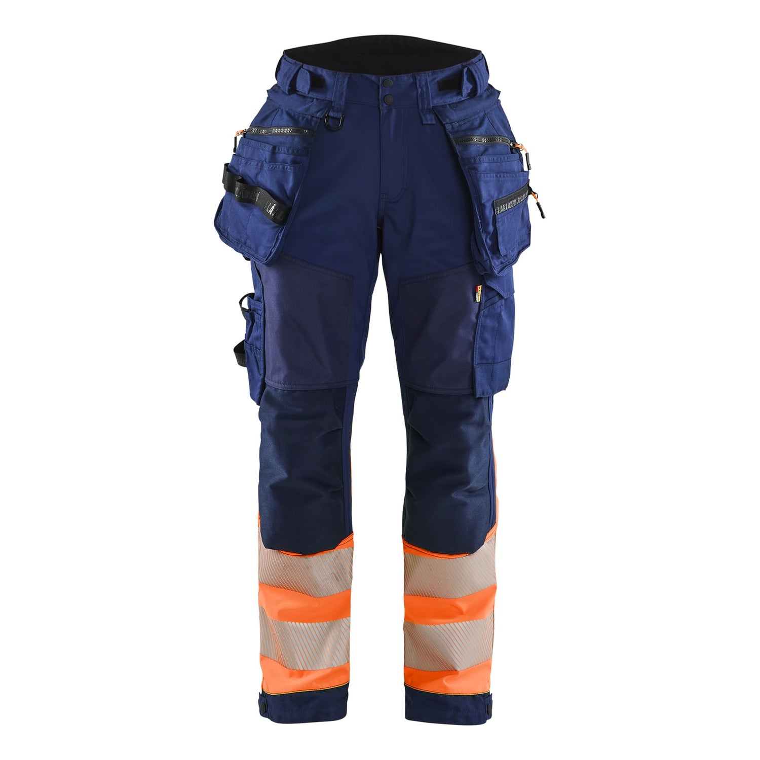 Blaklader BLAKLADER 71142513 | Women's Hi Vis softshell trousers Hi Vis Reflective Work Trousers Women - Waterproof - 711425138953
