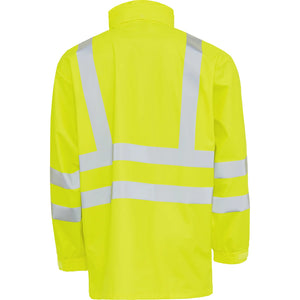 ELKA Rainwear - Securetech Multinorm visible Pu Jacket - Fluorescent Yellow