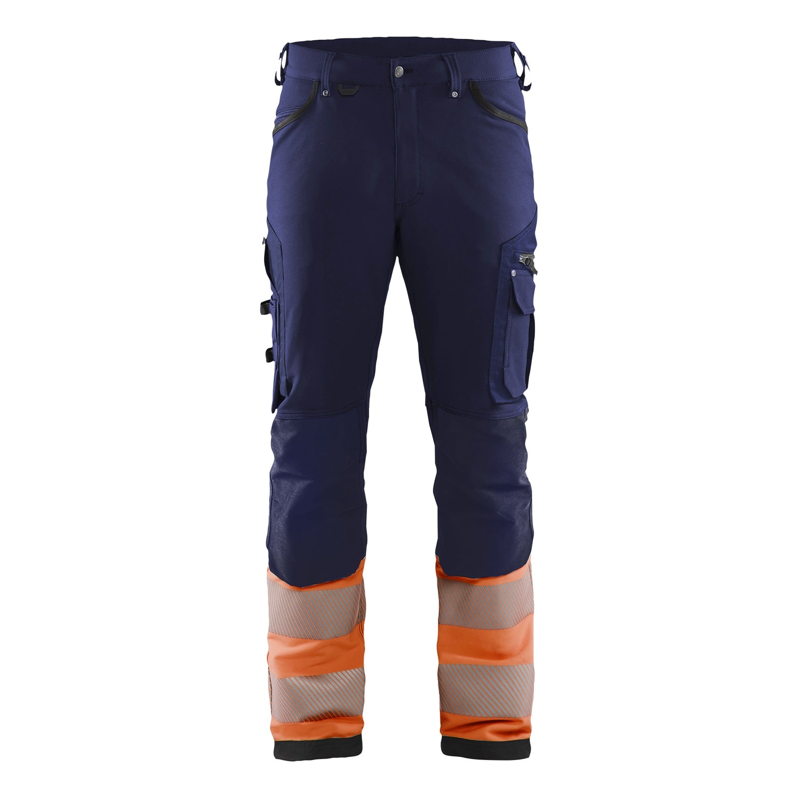 Blaklader BLAKLADER 11931642 | Hi Vis 4 way stretch trousers Hi Vis Reflective Work Trousers Men - Water Repellent - 119316428953