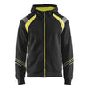 Blaklader BLAKLADER 34331158 Hoodie with Full Zip Hi Vis Reflective Hoodie Work Sweatshirt MEN - 100% Cotton - 343311589933