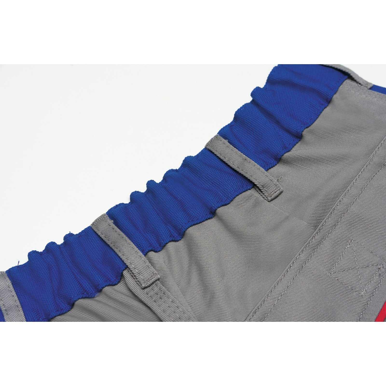 Planam Highline Trousers green/black/red - Greater freedom of movement thanks to the elastic in the waistband