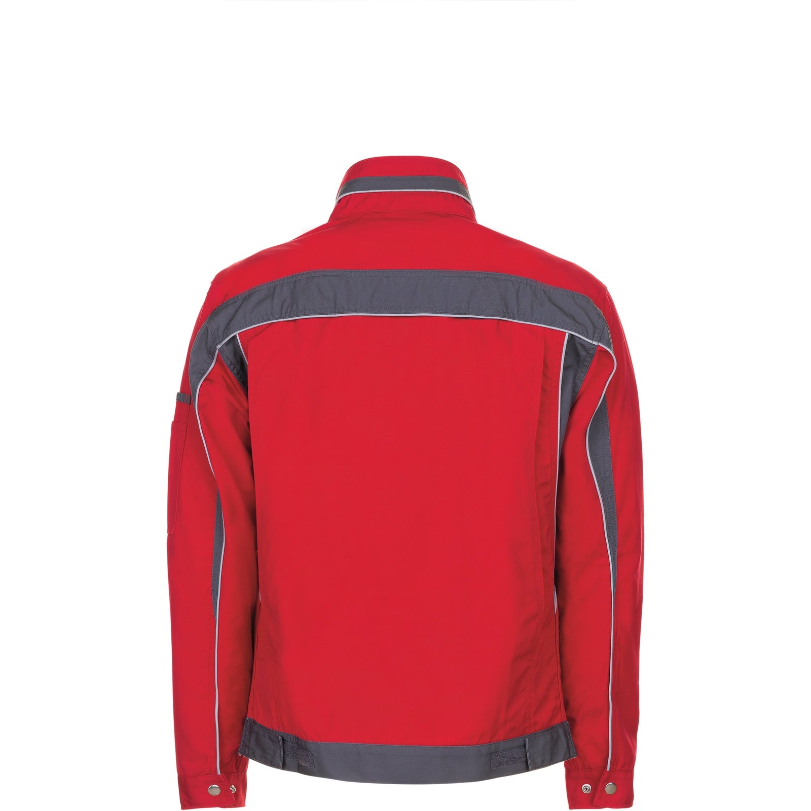 Planam Plaline Waisted Jacket red/slate - Model view 2