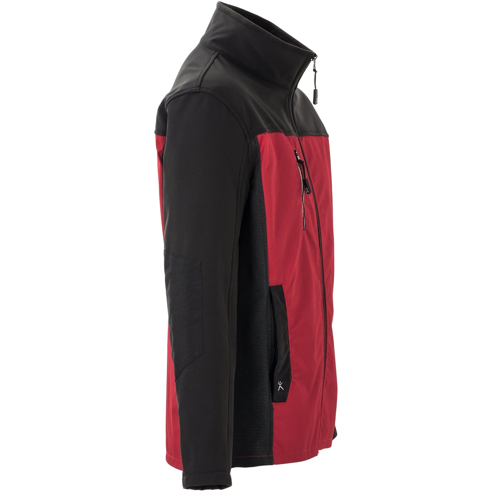 Planam Norit Men's Hybrid jacket red/black - Model view 3