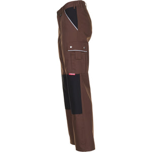 Planam Canvas 320 Trousers brown/black - Model view 4
