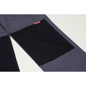 Planam Canvas 320 Trousers brown/black - Long-lasting despite heavy use on the knees thanks to the Cordura® knee pocket