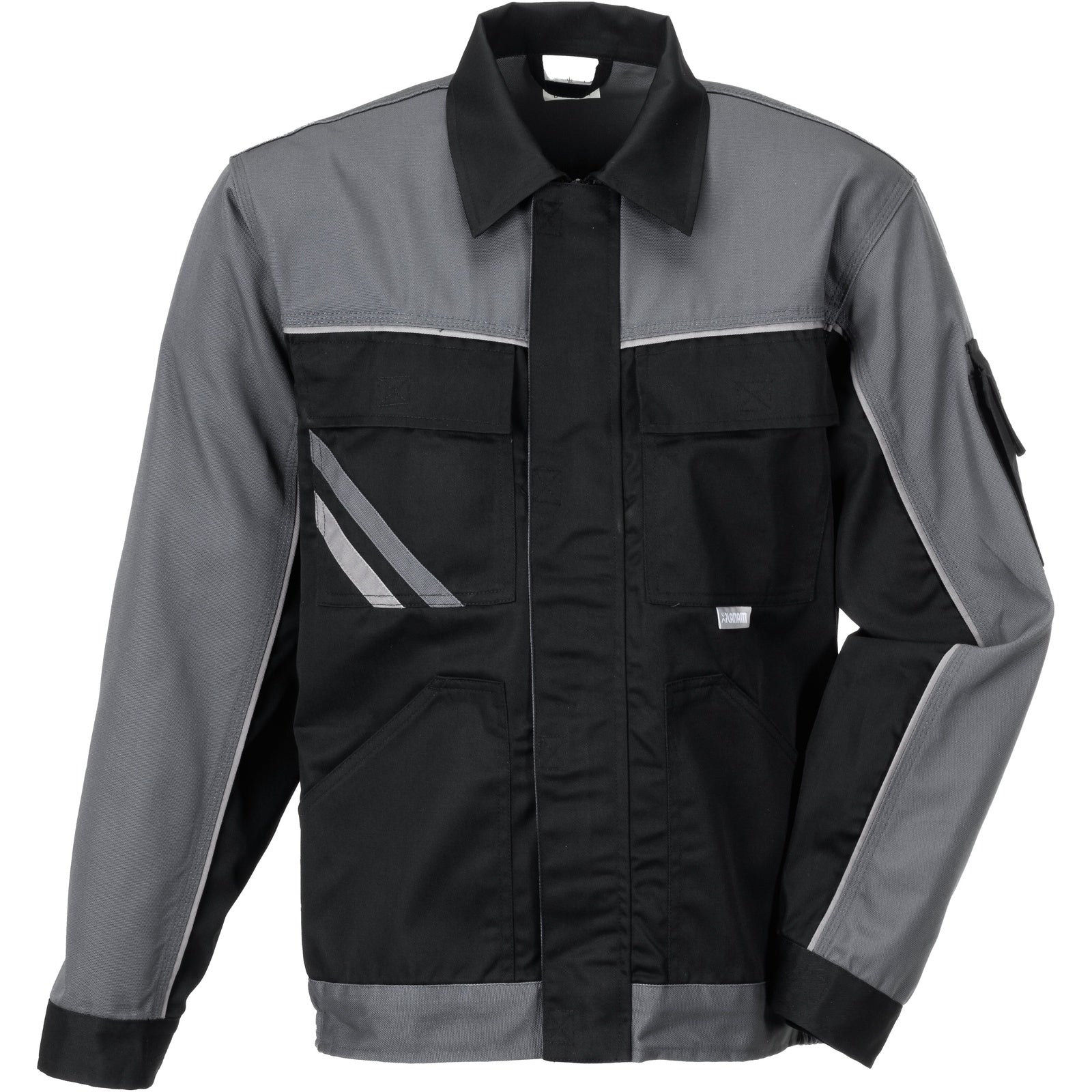 Planam Highline Waisted Jacket black/slate/zinc - Main