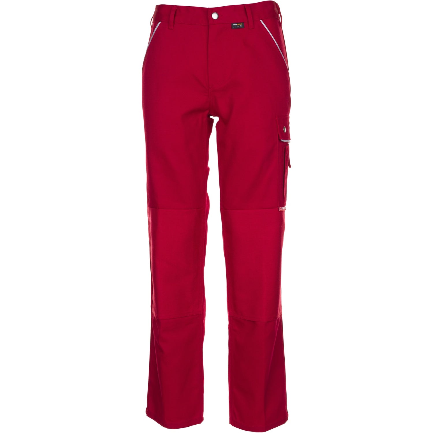 Planam Canvas 320 Trousers red/red - Model view 1