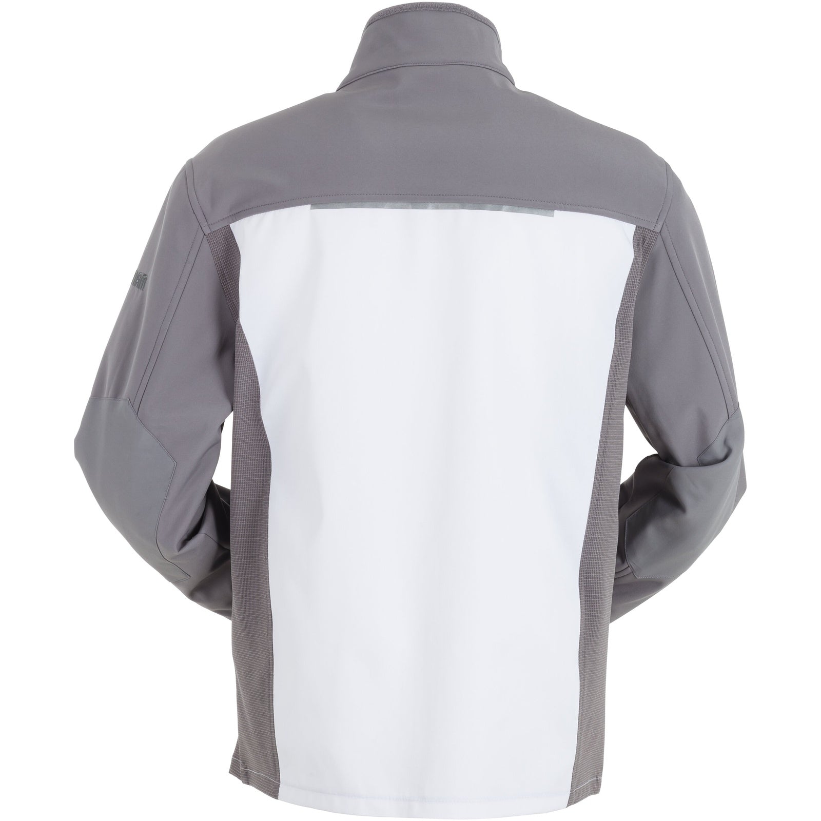 Planam Norit Men's Hybrid jacket white/zinc - Model view 2