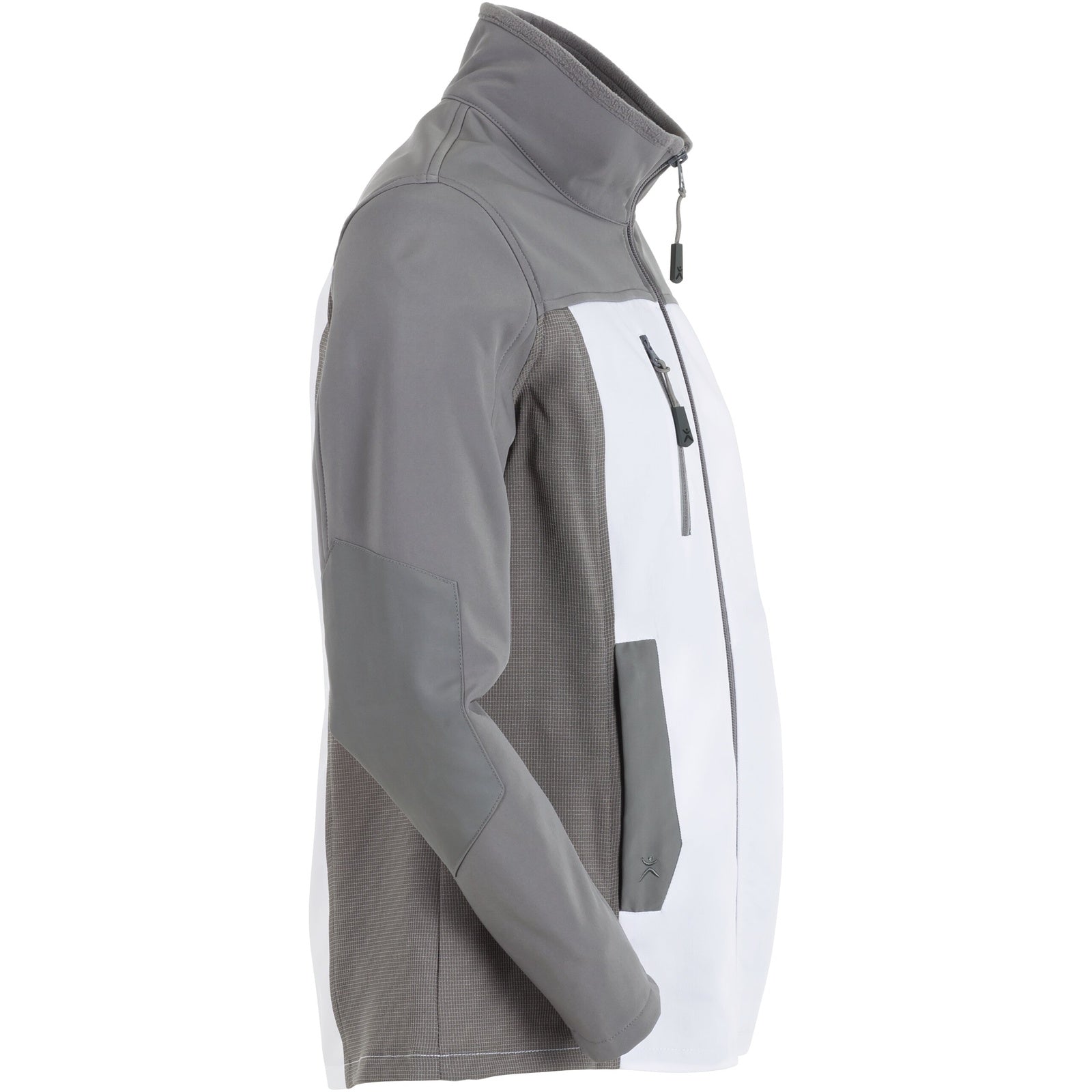 Planam Norit Women's Hybrid jacket white/zinc - Model view 3