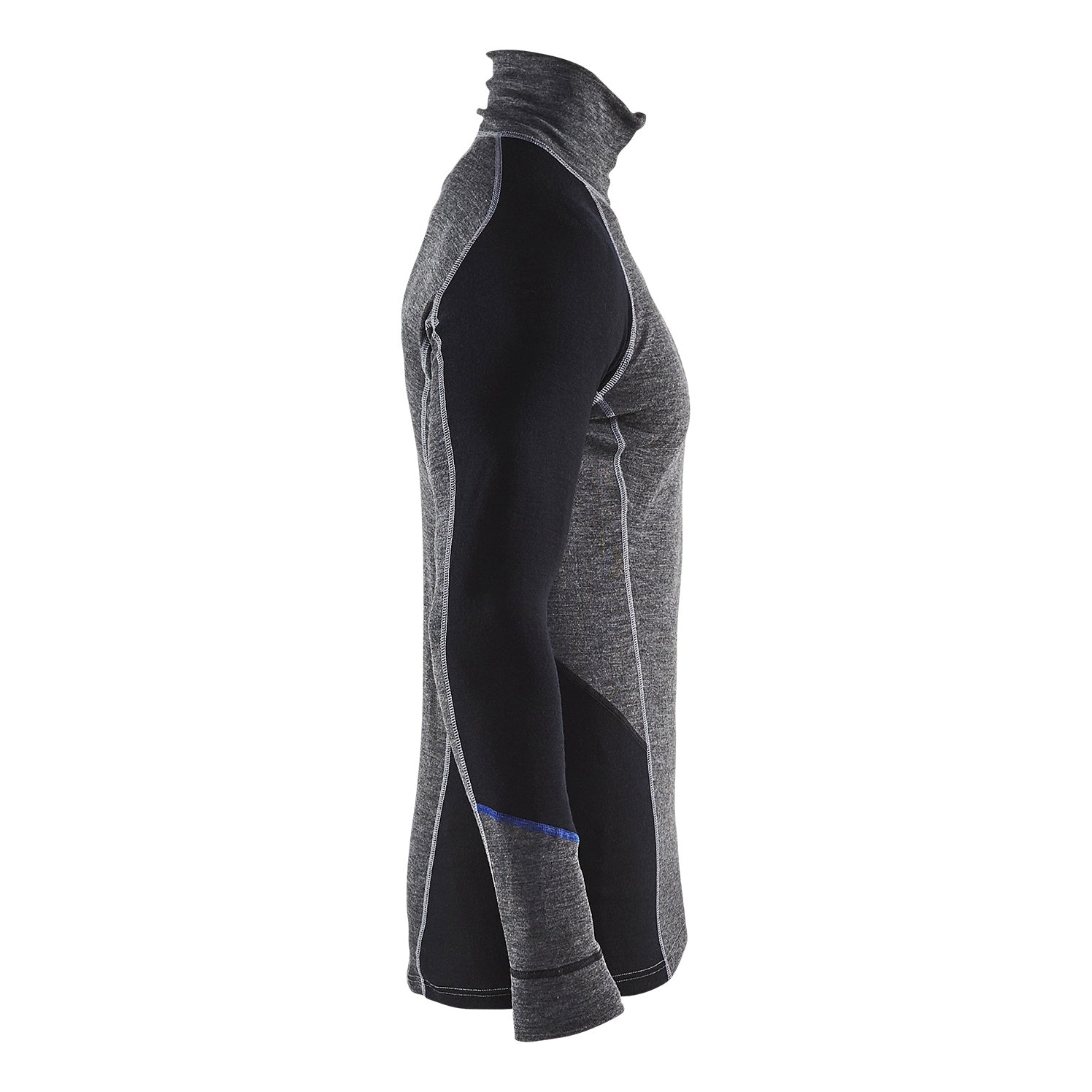 Blaklader 48991732 Underwear zip neck top WARM 100% merino - 489917329699_CR