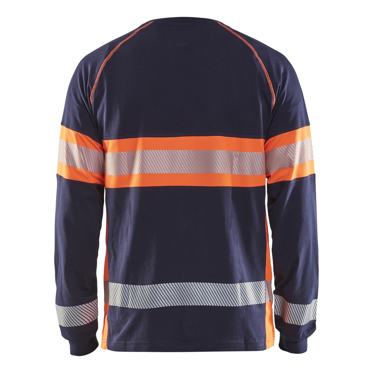 Blaklader BLAKLADER 35101030 Hi Vis Long Sleeved T Shirt Hi Vis Reflective Long Sleeve Work T-Shirt MEN - 100% Cotton - 351010308853_2