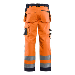 Blaklader BLAKLADER 15672517 Hi Vis Softshell craftsman trousers Hi Vis Reflective Work Trousers Men - Waterproof - 156725175389_2