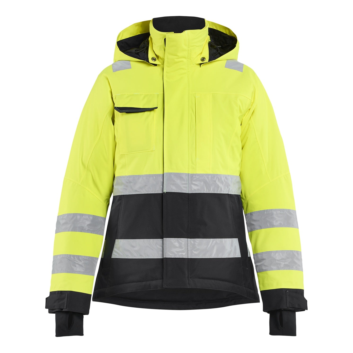 Blaklader BLAKLADER 48721987 Women's Hi Vis Winter Jacket Hi Vis Reflective Work Jacket WOMEN - Waterproof - 487219873399