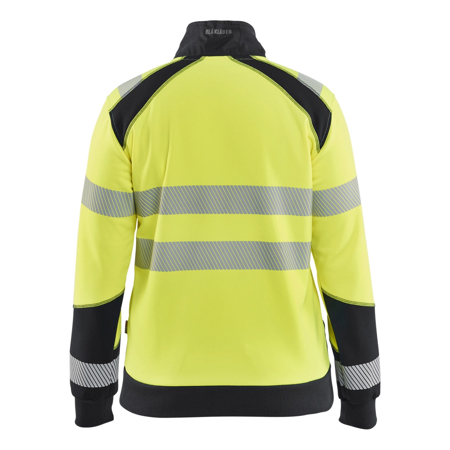 Blaklader BLAKLADER 35082528 Hi Vis Reflective Half-zip Work Sweatshirt WOMEN - Brushed Inside - 350825283399_2