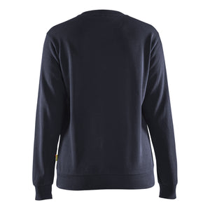 Blaklader BLAKLADER 34081158 WOMEN'S SWEATSHIRT Hi Vis Reflective Work Sweatshirt WOMEN - 100% Cotton - 340811588699_2
