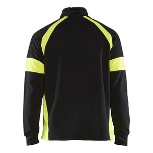 Blaklader BLAKLADER 35501158 Hi Vis Reflective Half-zip Work Sweatshirt MEN - 100% Cotton - 355011589933_2