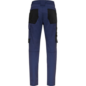 ELKA Rainwear - Working Xtreme Recycled Workwear Trousers - Navy/Black