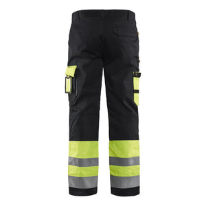 Blaklader BLAKLADER 15841860 | Hi Vis Trousers Hi Vis Reflective Work Trousers Men - Twill Fabric - 158418603399_2