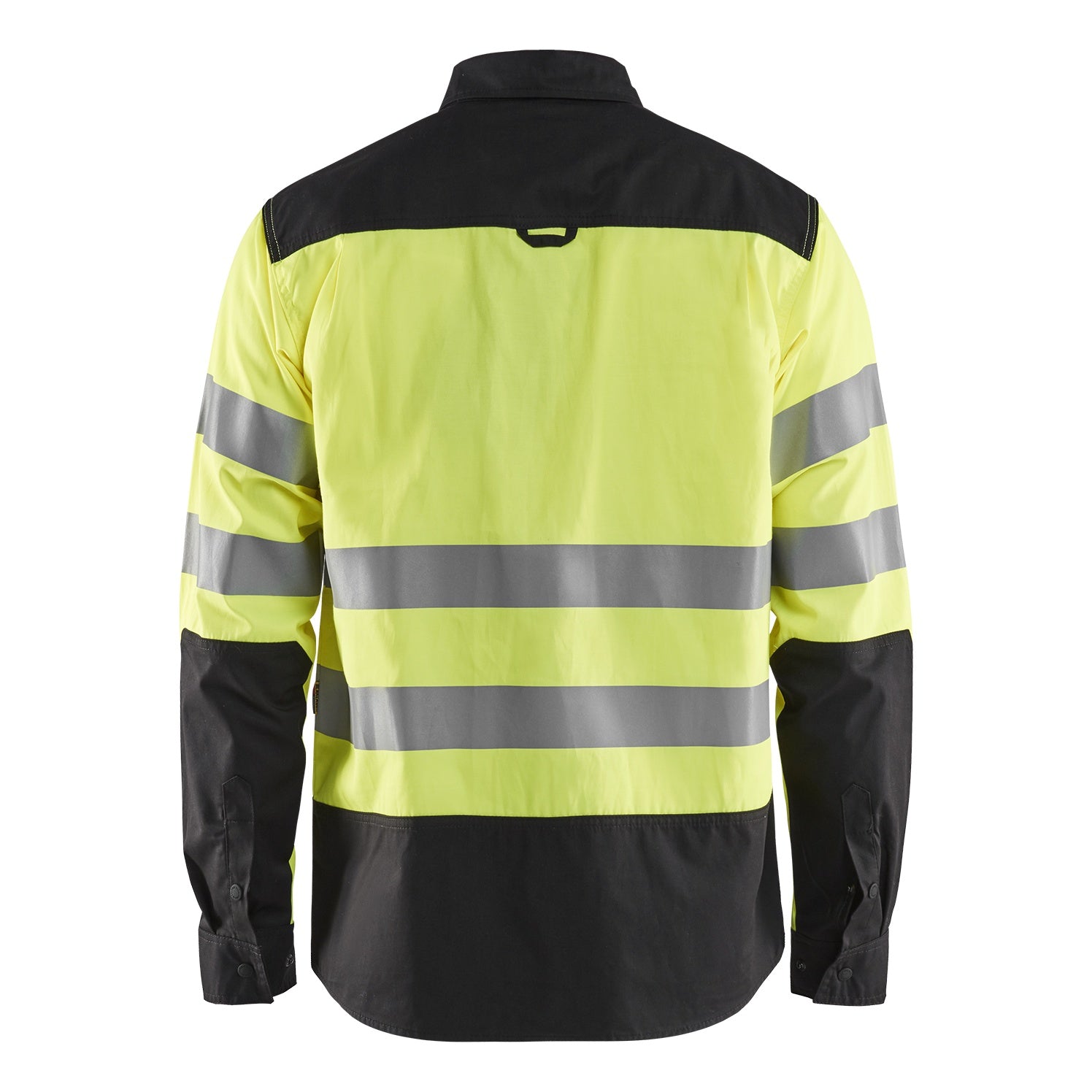 Blaklader BLAKLADER 32551817 Hi Vis Shirt Hi Vis Reflective Long Sleeve Work Shirt MEN - 50% Cotton 50% Polyester - 325518173399_2
