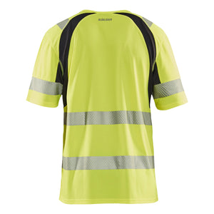 Blaklader BLAKLADER 33971013 Hi Vis UV protected T shirt Hi Vis Reflective Short Sleeve Work T-Shirt MEN - 100% Polyester - 339710133399_2