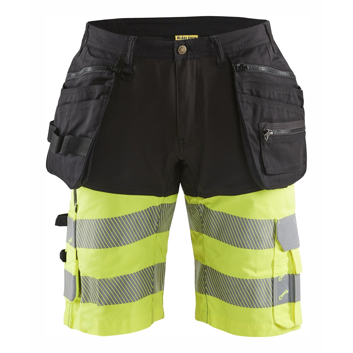 Blaklader BLAKLADER 15961811 | Hi Vis shorts with stretch Hi Vis Reflective Work Shorts Men - Stretch Fabric - 159618119933