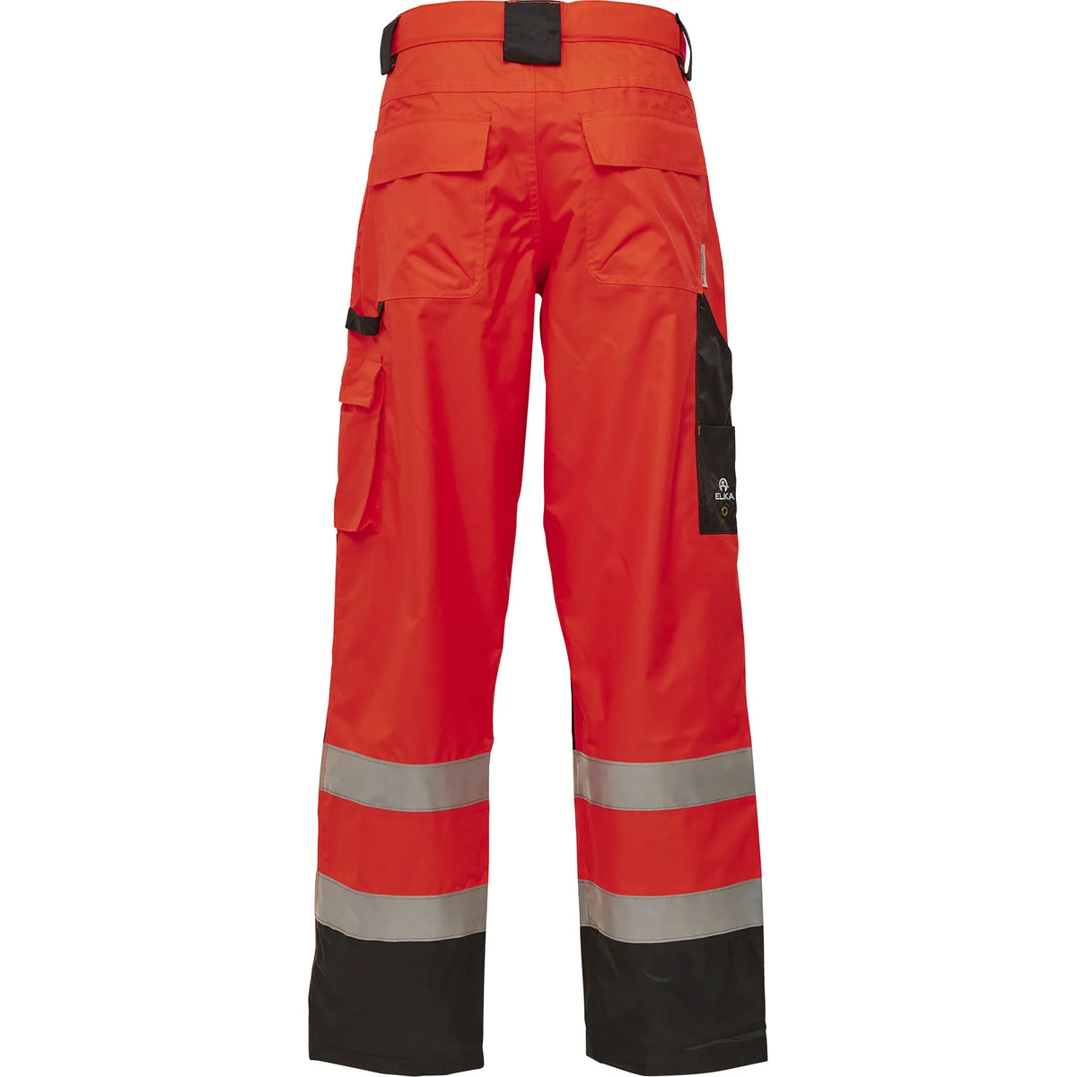 ELKA Rainwear - Visible Xtreme Oxford trousers - Fluorescent Red/Black
