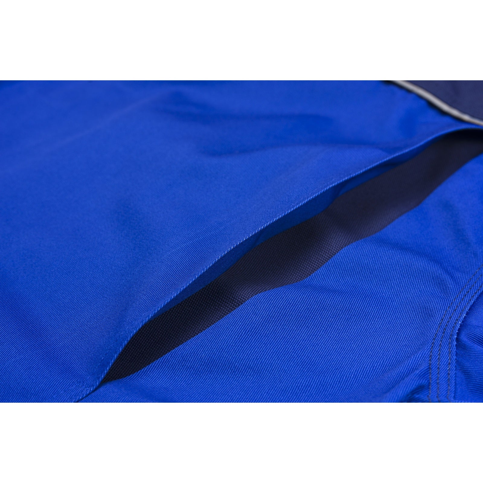 Planam Highline Men´s Coat royal blue/navy/zinc - Greater freedom of movement thanks to the two golf pleats at the back